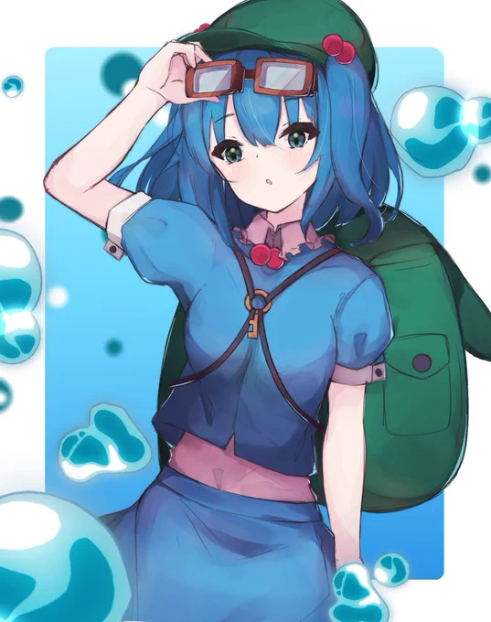 にとり  #東方Project #河城にとり