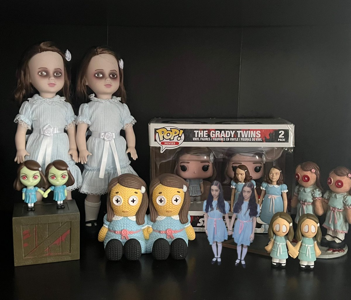 Find the imposter #gradytwins #collectors #theshining #Funko