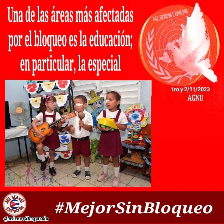 #MejorSinBloqueo🇨🇺 | El bloqueo contra #Cuba tiene un impacto letal con daños económicos  directos e indirectos y busca privar al país de los ingresos financieros. 
👉acortar.link/VqDerD