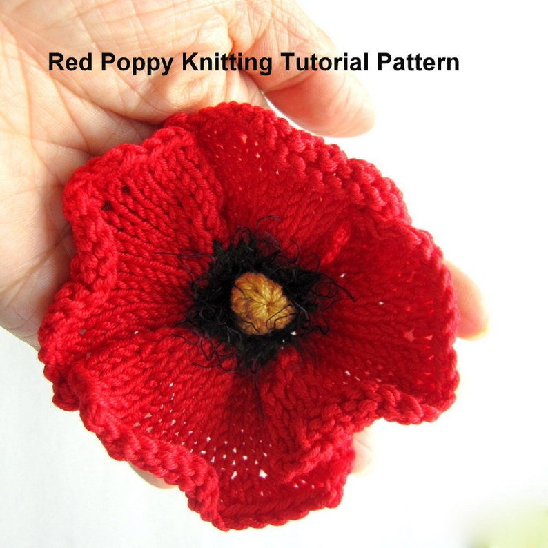 9 Knit &amp; Crochet Poppy Patterns To Observe Remembrance Day On November 11th: 👉 buff.ly/3QBFh67 #knitting #crochet #RemembranceDay #November11th