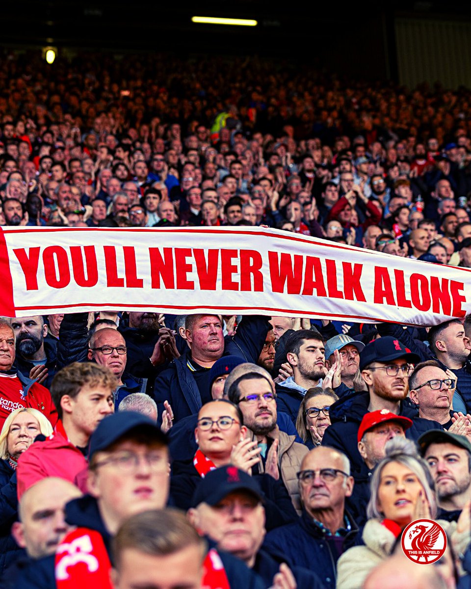 thisisanfield's tweet photo. For everyone and anyone that needs to hear it. 

YNWA ❤️ https://t.co/wbfRoqnBxc