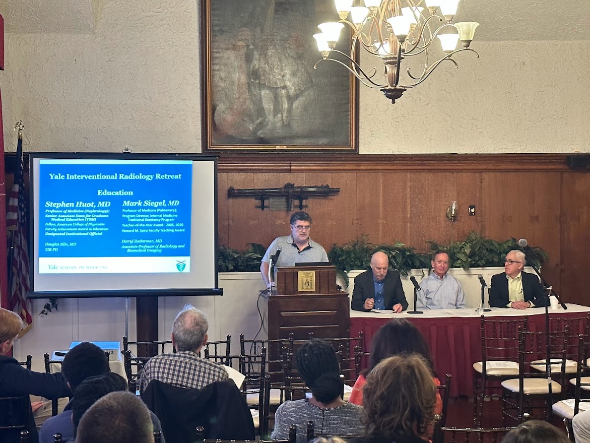 David C. Madoff, MD (@dcmadoff) on Twitter photo Outstanding sessions at Inaugural <a href="/Yale_IR/">Yale IR</a> Retreat! Was major success for team building & understanding how #irad can provide better service to our referring physicians & patients! Thanks to all participants, especially speakers, panelists & <a href="/YNHH/">Yale New Haven Hosp</a> executive leadership! <a href="/YaleMed/">Yale School of Medicine</a> Outstanding sessions at Inaugural <a href="/Yale_IR/">Yale IR</a> Retreat! Was major success for team building & understanding how #irad can provide better service to our referring physicians & patients! Thanks to all participants, especially speakers, panelists & <a href="/YNHH/">Yale New Haven Hosp</a> executive leadership! <a href="/YaleMed/">Yale School of Medicine</a>