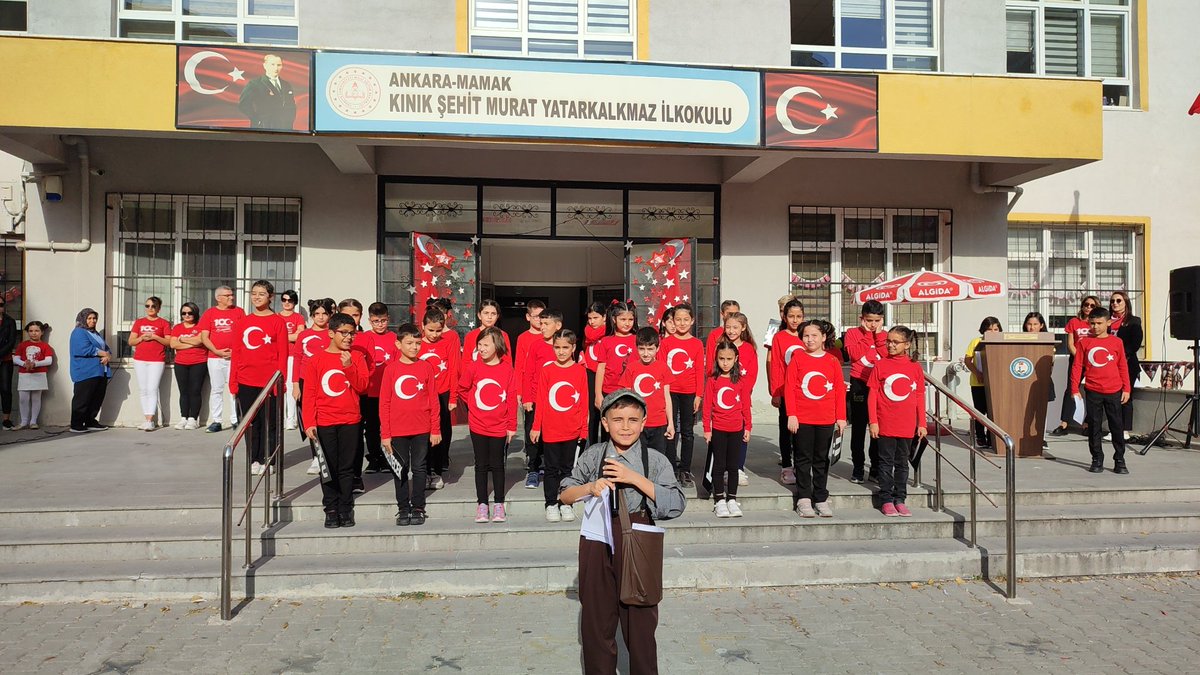 Okulumuzda Cumhuriyetimizin 100. Yılı Coşkuyla Kutlandı🇹🇷🇹🇷🇹🇷 #cumhuriyet100yaşında🇹🇷🇹🇷🇹🇷 @MamakilceMem @mamakailesi @CokunGl59408366 @behrin_sapan @DuzgunSahsenem