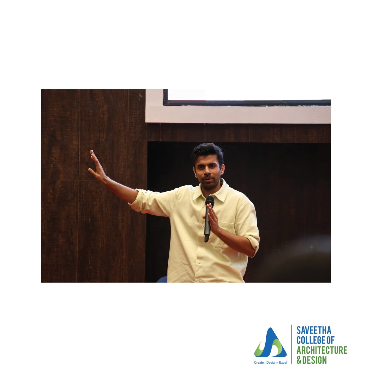 SCAD_Chennai's tweet photo. Ar. Rishab Wadhwa, founder of the “blessedarch” was invited to conduct a day workshop on “Glam your Folio” at SCAD where students of several other architecture institutions actively participated along with our students 
@SIMATS2
@VC_SIMATS
@DNagammal83402 
#workshop #portfolio https://t.co/hsic7nsq17