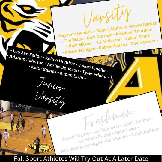 CoachWillisHHS's tweet photo. It was just another great week being an Alcovy Tiger 🐯🏀⛹️‍♂️! https://t.co/mEPnzpqMwh