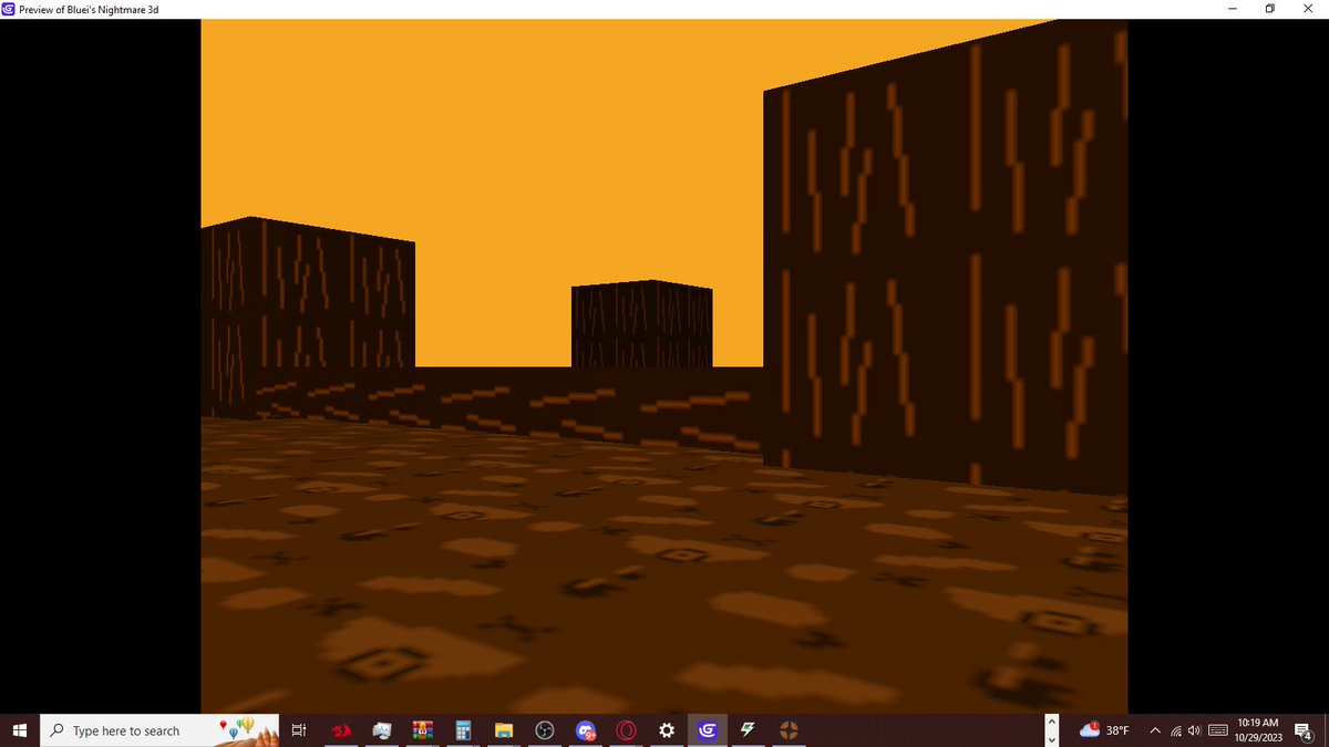 Wooden House in #BlueisNightmare3D