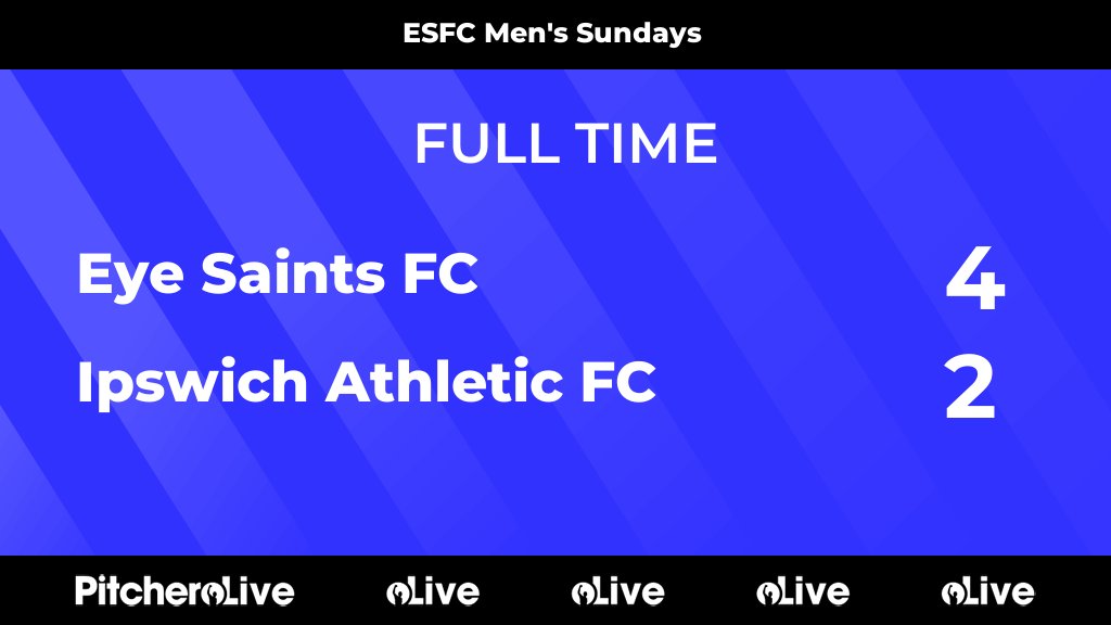 FULL TIME: Eye Saints FC 4 - 2 Ipswich Athletic FC
#EYEIPS #Pitchero
eyesaintsfc.com/teams/241538/m…