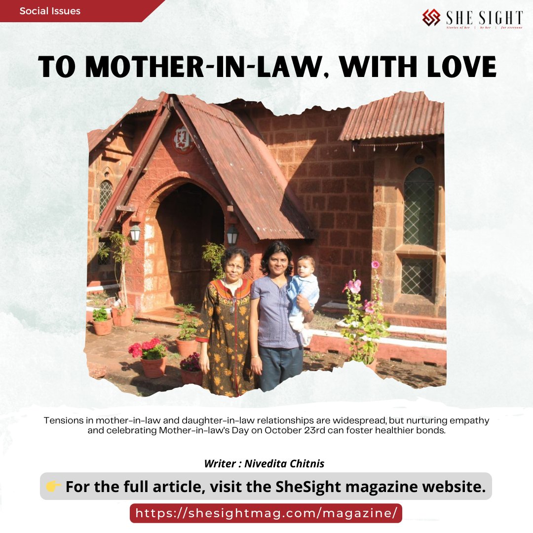 To Mother-in-law, with Love
shesightmag.com/magazine/
#MotherInLawLove #FamilyBonding #InLawAppreciation #LoveAndRespect #ExtendedFamily #AppreciatingInLaws #FamilyConnection #MotherInLawRelationship #SheSight