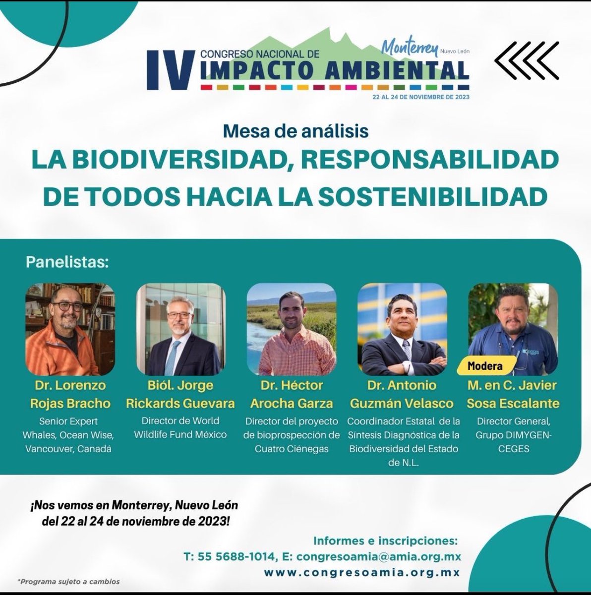 La protección, gestión, restauración y promoción del uso sostenible de los ecosistemas marinos y terrestres, logran el desarrollo, el bienestar de la biodiversidad y por ende el bienestar humano, mejorando la resiliencia de ambos ante el cambio climático. <a href="/biologiauanl/">FCB UANL</a>