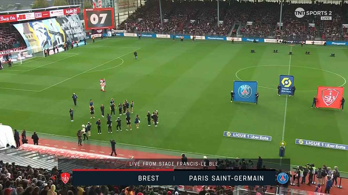 Brest vs Paris Saint-Germain