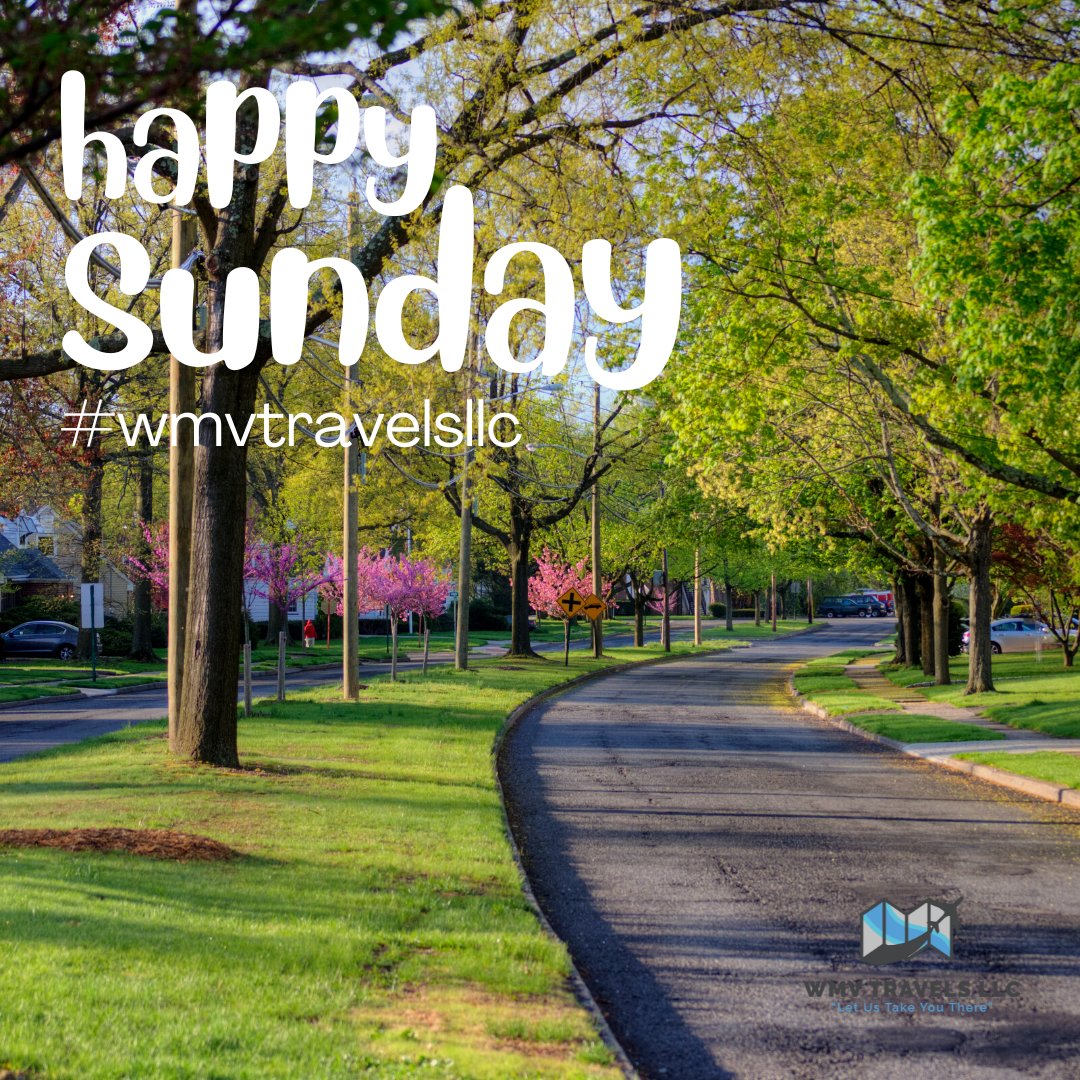 We hope you enjoy your day!!!

#happysunday #wmvtravelsllc #booktravel #thinktravel #beblessed