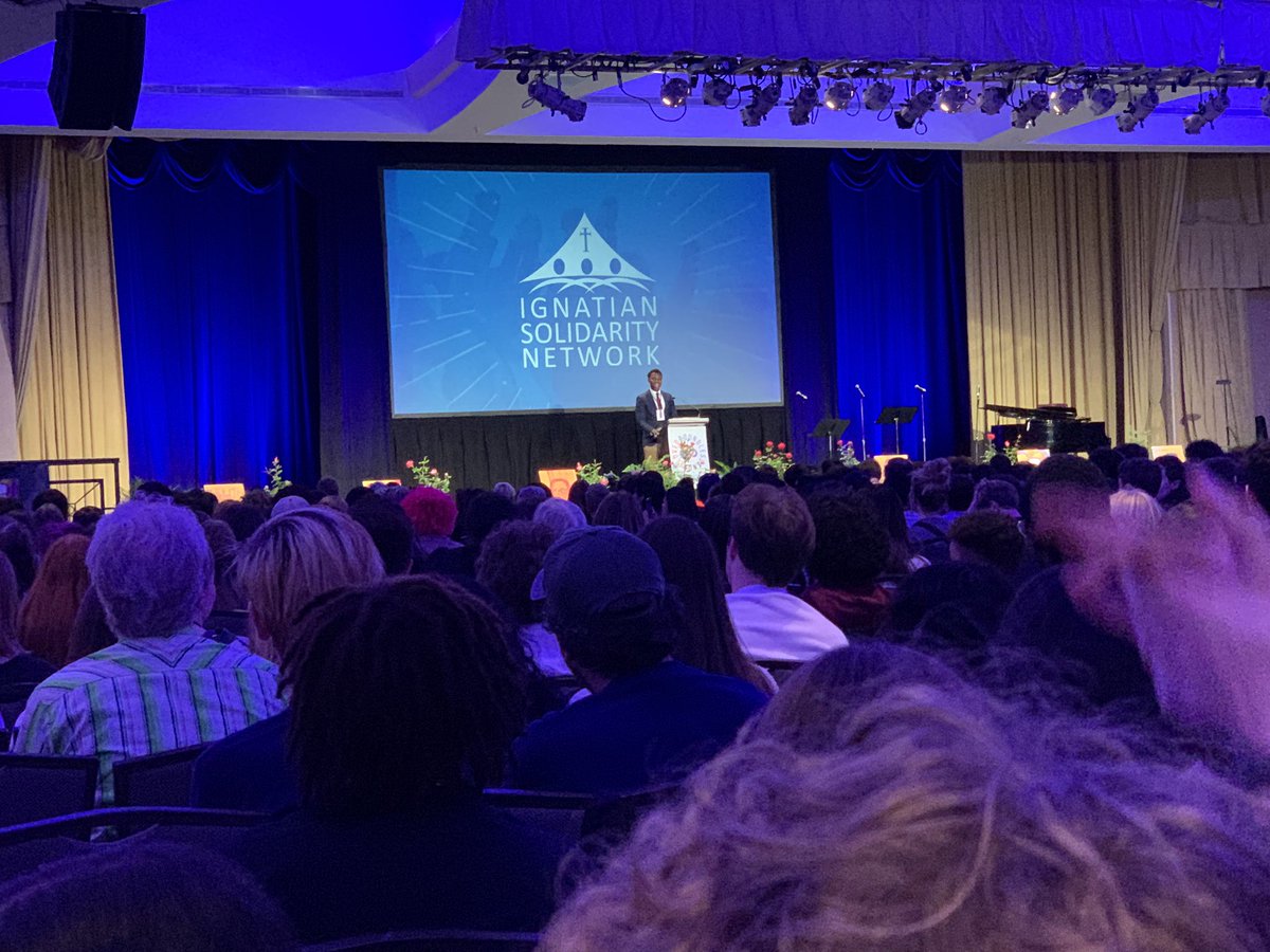 Regis_Service's tweet photo. Regis High School at @IGsolidarityNET #iftj Silas did an amazing job yesterday! @RegisHighSchool https://t.co/HtWn6uJ6lZ