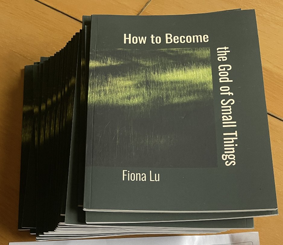 froitering's tweet photo. hello! i'm excited to announce that my chapbook, How to Become the God of Small Things, is here!! thank you so much to MAP Literary for being such a delight to work with &amp; for being a great home for my poems. https://t.co/04taDYlYkp