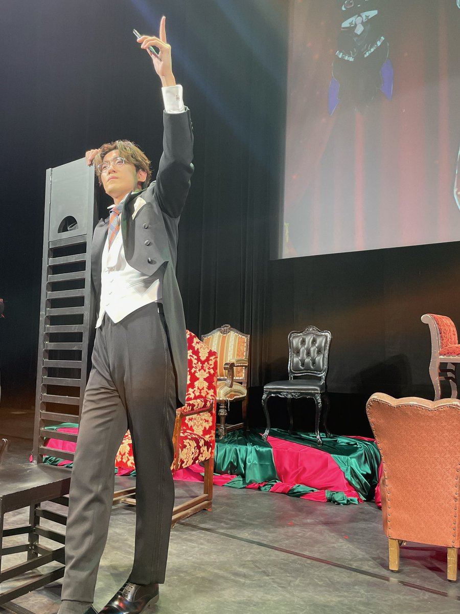 やり遂げた田所くんのかっこいい一枚！
(右の余白に言葉を入れたくなるかっこよさ)

#あくねこparty
#悪魔執事と黒い猫Party
#あくねこ