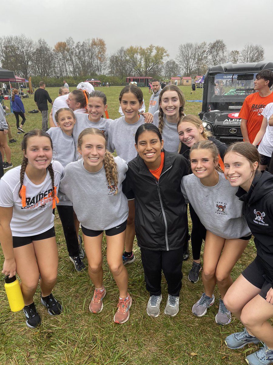 Ryle Lady Raiders take 5th in the KHSAA 3A State XC Meet. This makes the 4th year in a row Ryle Ladies place in top 7!!!