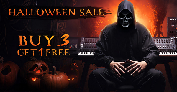 SampleSReview's tweet photo. HALLOWEEN Sale Going on at Ghosthack
Here: 🎃👉https://t.co/UzxIL4Ch3n
Buy 3 Get 1 Free!
#Sounddesign #musicproducer #musicproduction #halloweensale #producerslife #musicproducers #ghosthack #deal #deals https://t.co/DpXnPCa0Zv