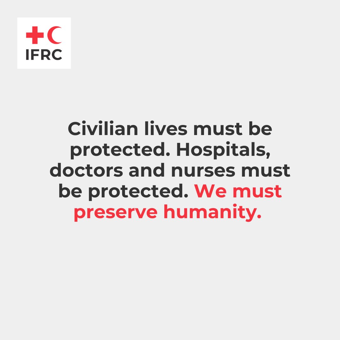 IFRC tweet media