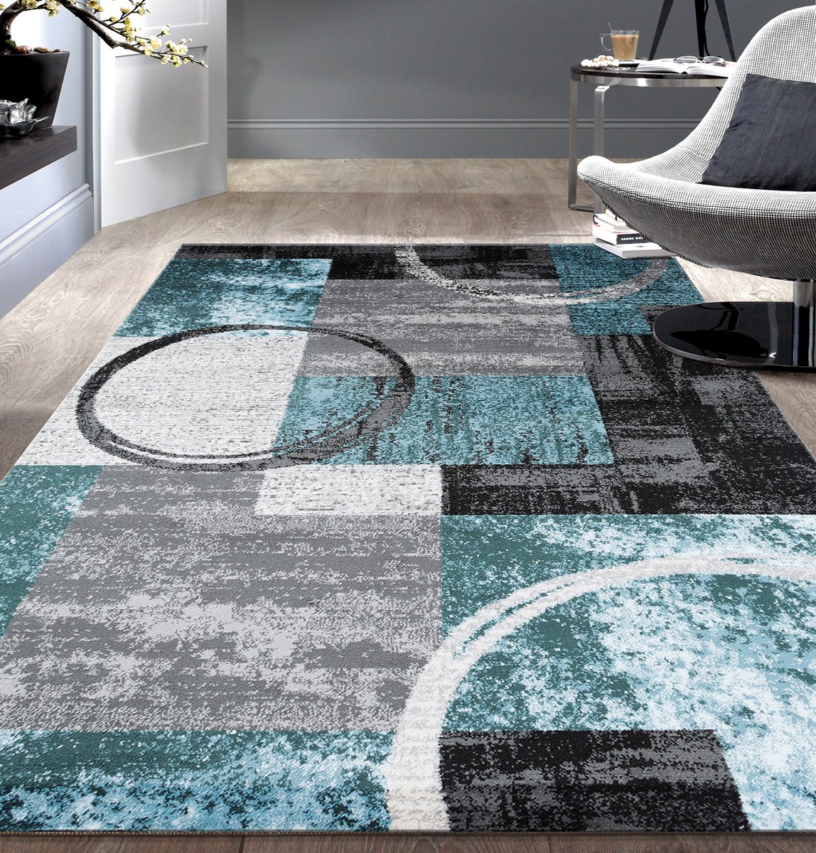 Rugshop Contemporary Abstract Circle Design Soft Area Rug 5'3'' x 7'3'' Gray

 Rating ⭐ : 4.7
 Check Amazon price >> 🔗 : amzn.to/3M6Upq8