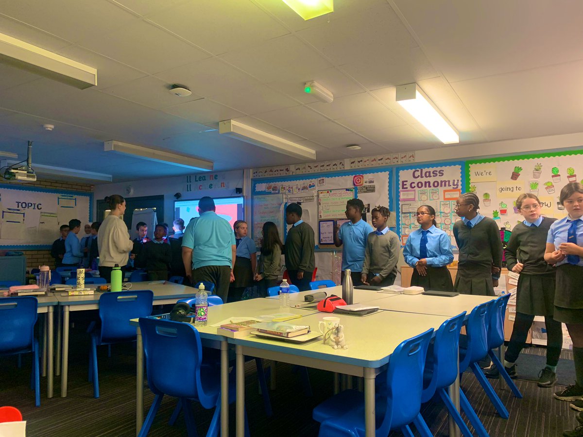 P7 and I are so lucky to have <a href="/MissBowen98/">MissBowen</a> with us until December! We got to know more about Miss Bowen on Friday with a great health and well-being lesson, helping us build relationships and problem solve! 

<a href="/stpaulwhiteinch/">St Paul's Primary School</a> 

#healthandwellbeing
#effectivecontributor
#teamwork