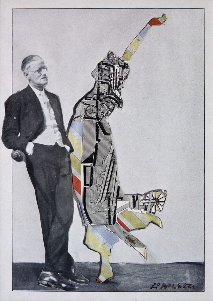 James #Joyce and Dancer  Monument to Trieste, still from The History of Nothing by Eduardo Paolozzi (1960-62).