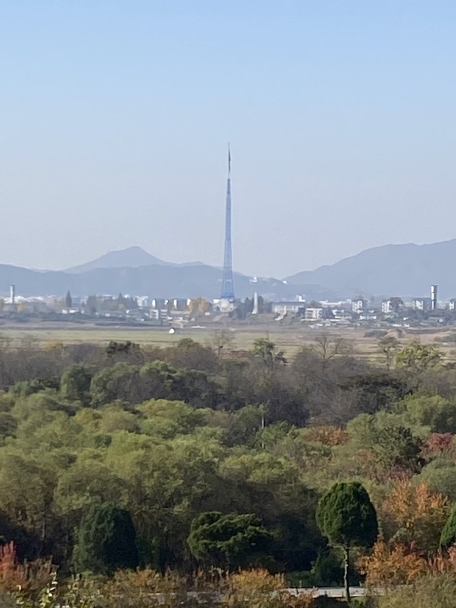 A view into North Korea from within the DMZ