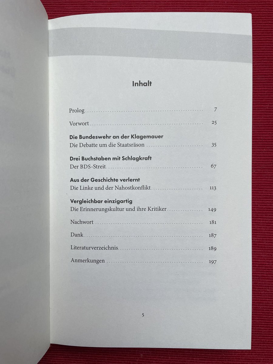 Deutsche Staatsräson, BDS-Bewegung, Erinnerungskultur, die Linke und der Nahostkonflikt: 

Dank des Buches von <a href="/MeronMendel/">Dr. Meron Mendel</a> verstehe ich jetzt viele Debatten über Israel besser. Große Leseempfehlung!