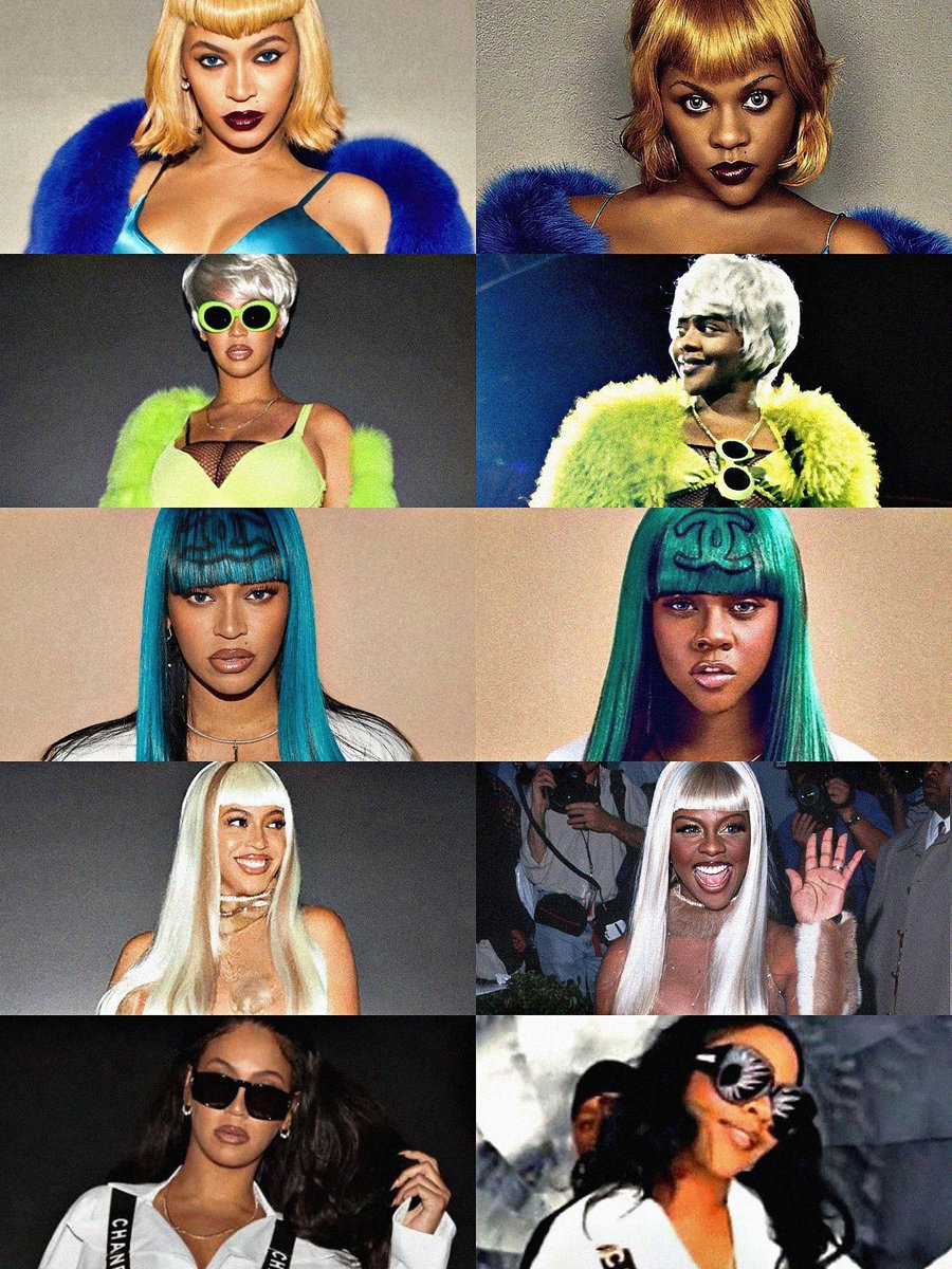 Beyoncé as Lil’ Kim for Halloween