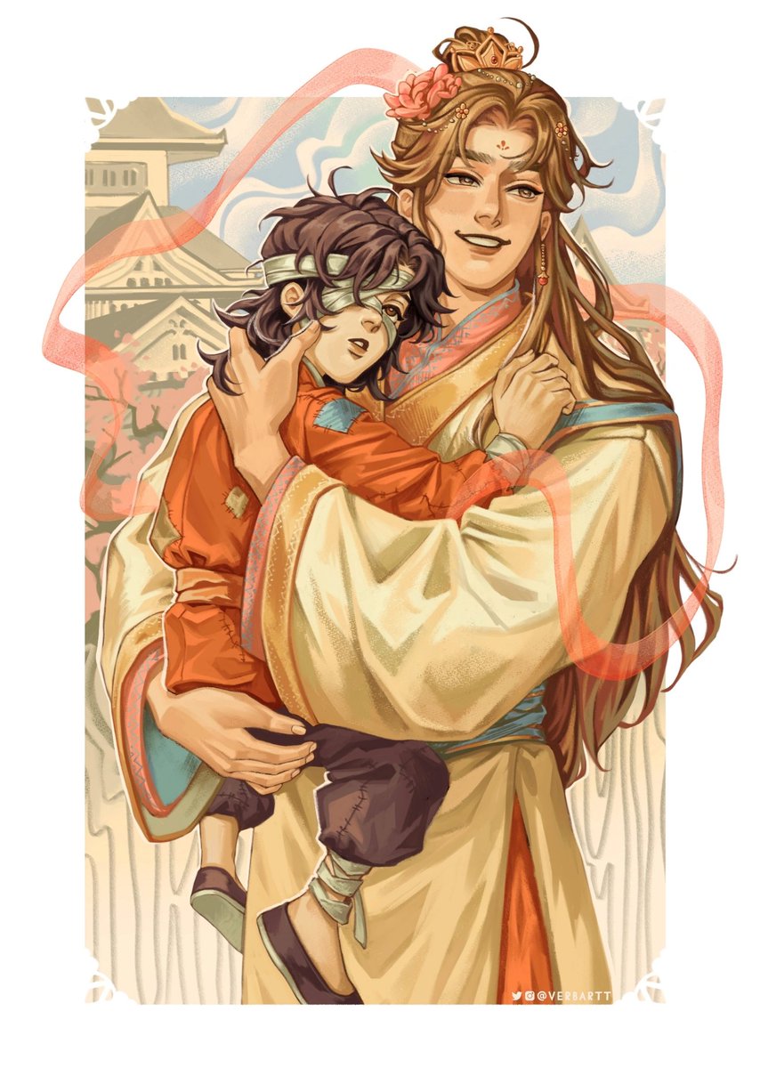 Dianxia & Hua Hua🌸
#tgcf #天官賜福 #heavensofficialblessing