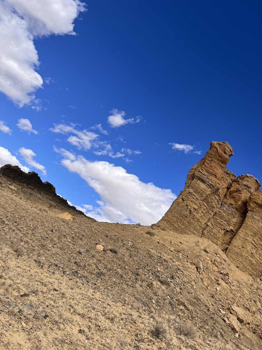 Day trip to a Chacoan outlying community.  I didn’t get great perspective pics. But basically we were on top of that mesa in the third pic. #NewMexico
