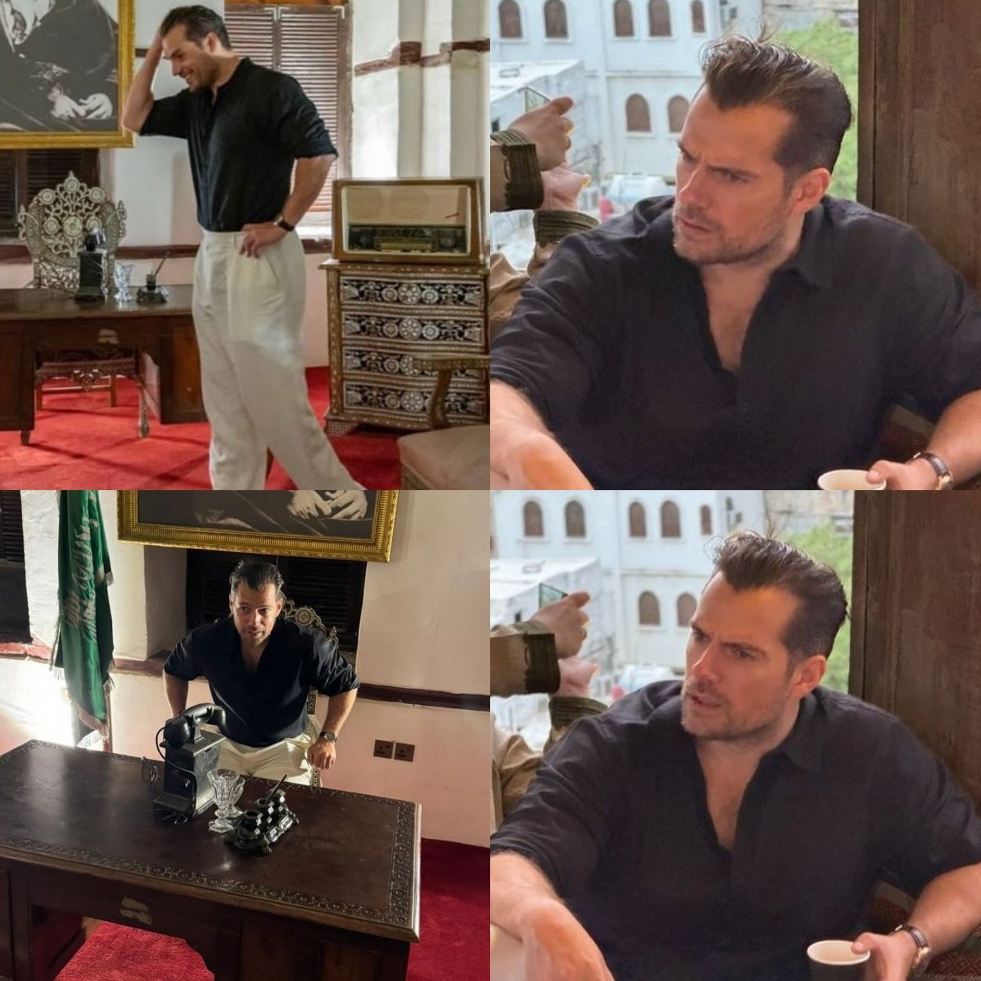 Henry Cavill Nation  FANSITE on X: 📷 Henry Cavill e sua namorada Natalie  foram vistos nos Estados Unidos em um café.  / X