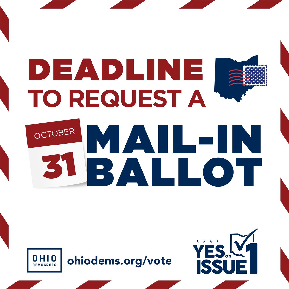 The deadline to request your absentee ballot is Tuesday! Absentee voting is a convenient voting method, especially for college students.
