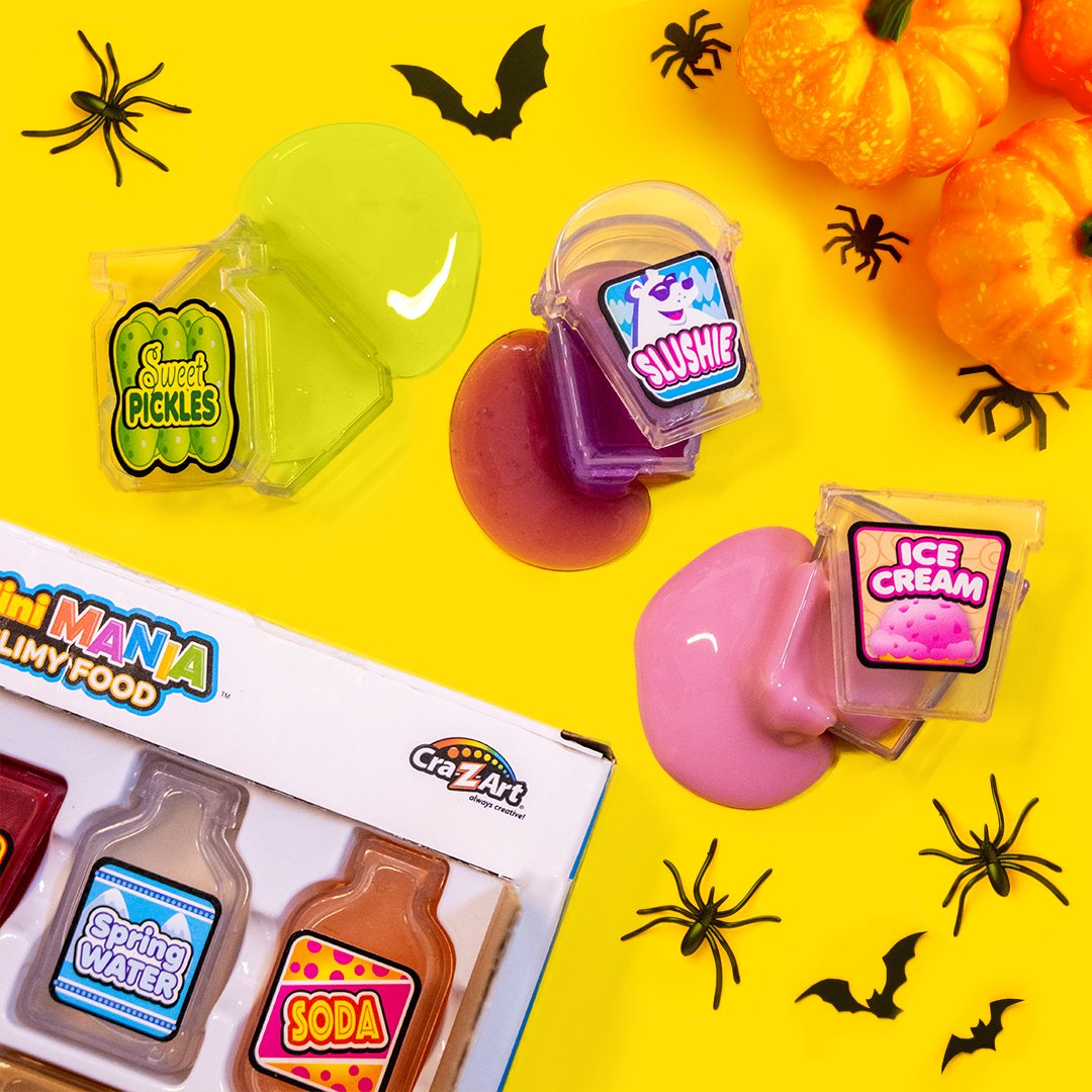 Getting spooky and slimy with Cra-Z-Slimy Mini Mania! 🎃👻 Get ready for a ghoulishly good time as we craft creepy-crawly slimy surprises! 🕷️🦇