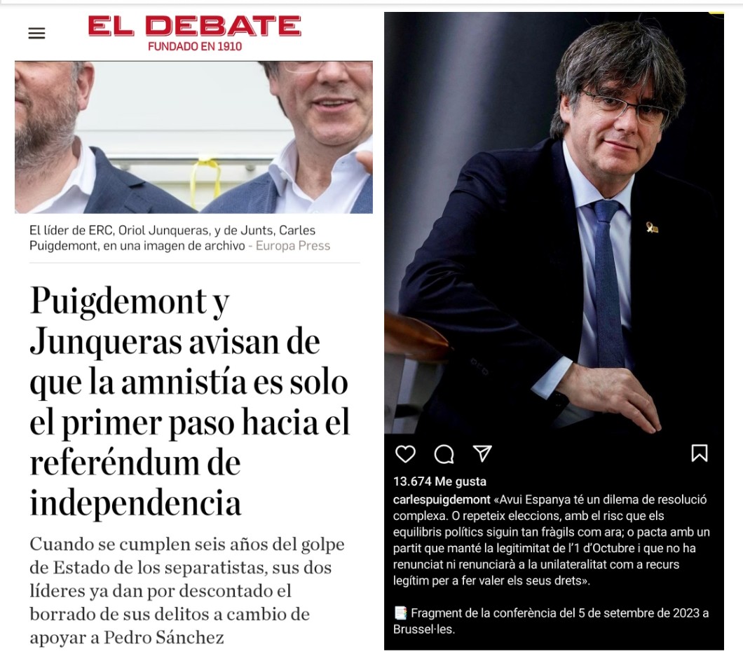 franmeseba's tweet image. Las cosas hay que pensarlas, antes de hacerlas. En un tema tan trascendental como el de una amnistía, que no está recogida en la Constitución, lo primero que debería haber hecho @sanchezcastejon es ver si podría haber consenso, a corto o medio plazo, y qué harían los…