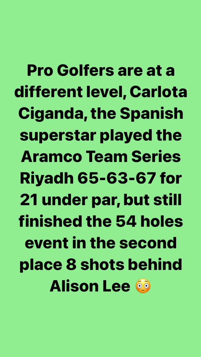 What Golf Performance in Riyadh from the Stars
#aramcoteamseries
#RaiseOurGame