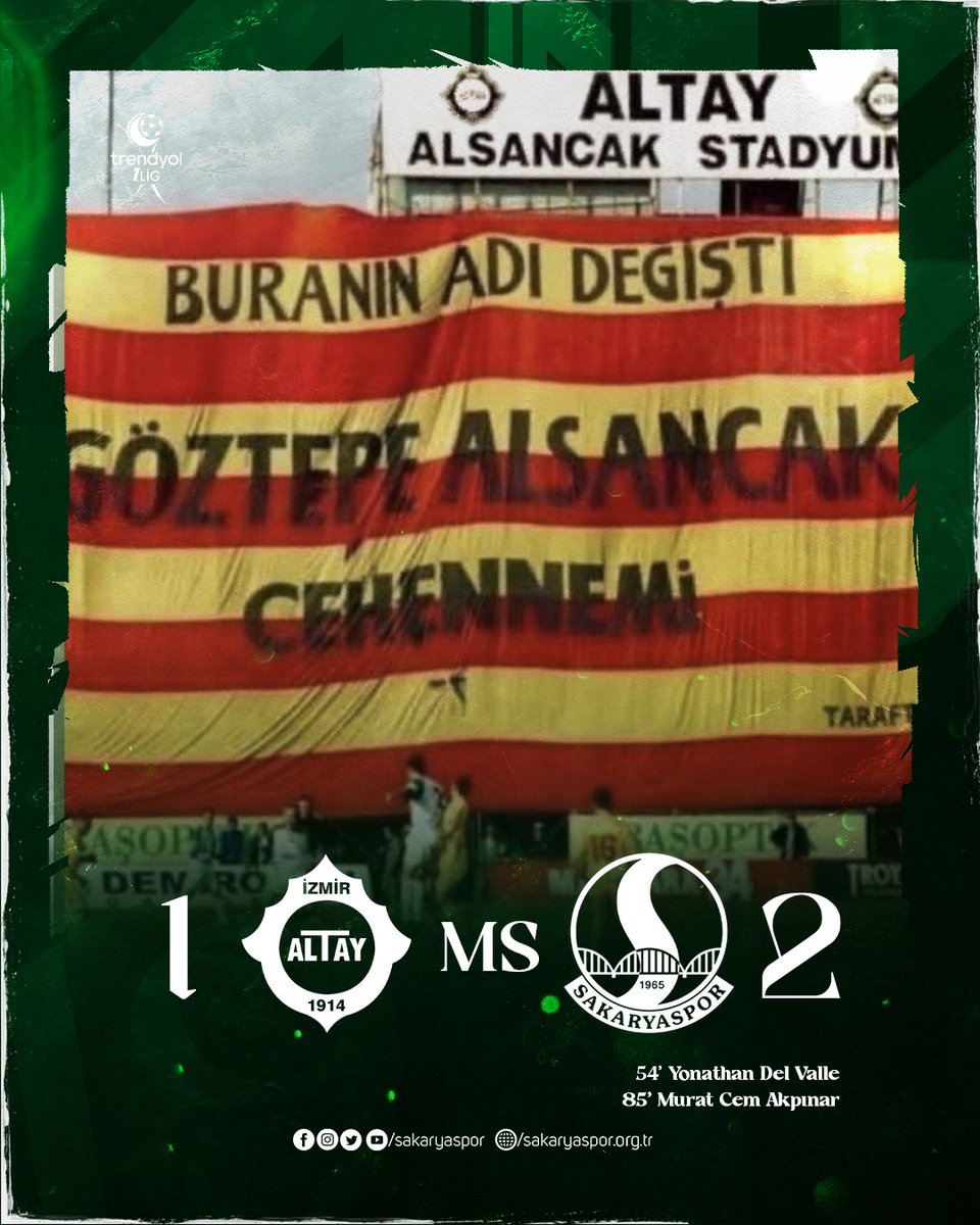 Sakaryaspor (@sakaryaspor) on Twitter photo 💪🏻 Göztepe Alsancak Cehennemi’nde 3 puan bizim! 
#AnadoluGüneşi 💪🏻 Göztepe Alsancak Cehennemi’nde 3 puan bizim! 
#AnadoluGüneşi