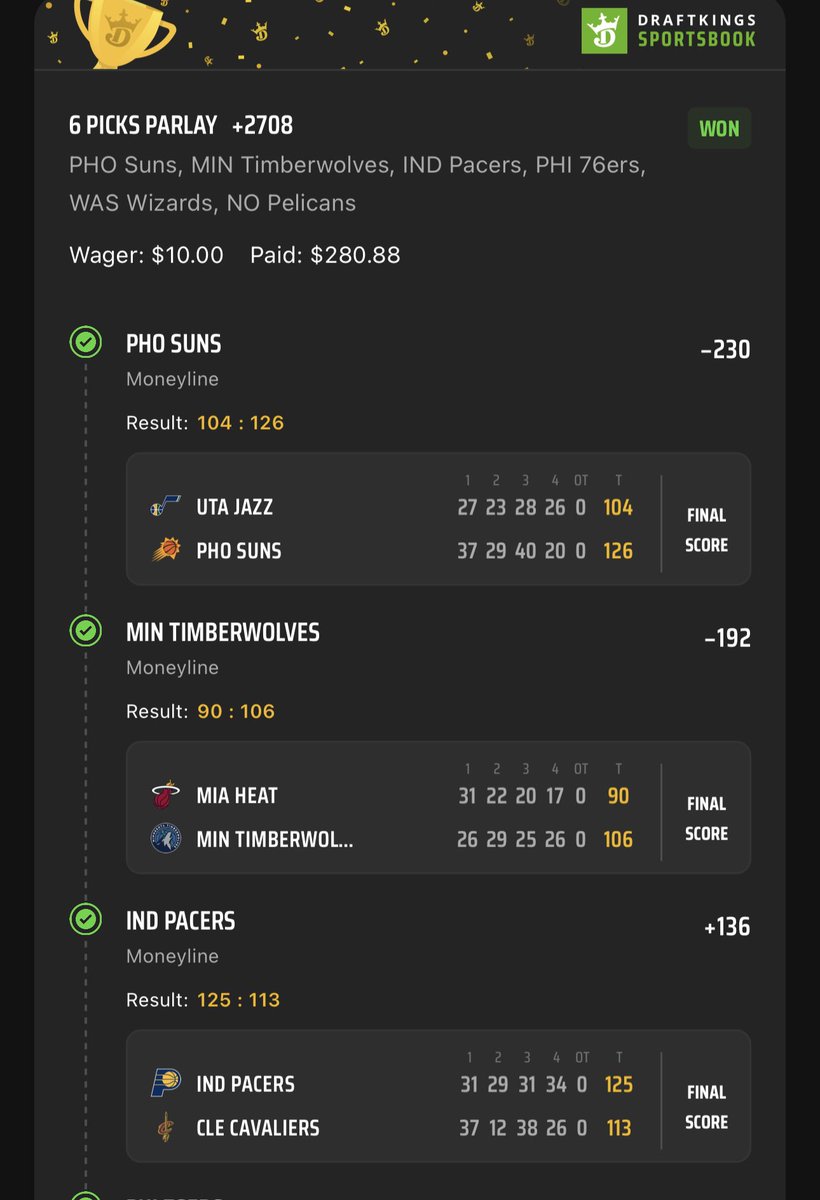 mrdreamy1's tweet photo. Best day I ever had on this app: 4-2 on the NBA straights &amp; 3-2 in NCAAF. I gave out 13 #bluntmoneybets…here’s how that went 😂 #GamblingX 

NCAAF Boost +300
Reb lay +586
Mitch Rebs +650
Ausar Rebs +850
Ausar/Duren lay +1100
Duren System Play +2000
Fade teams on a B2B lay +2700 https://t.co/63cLeTKlSI
