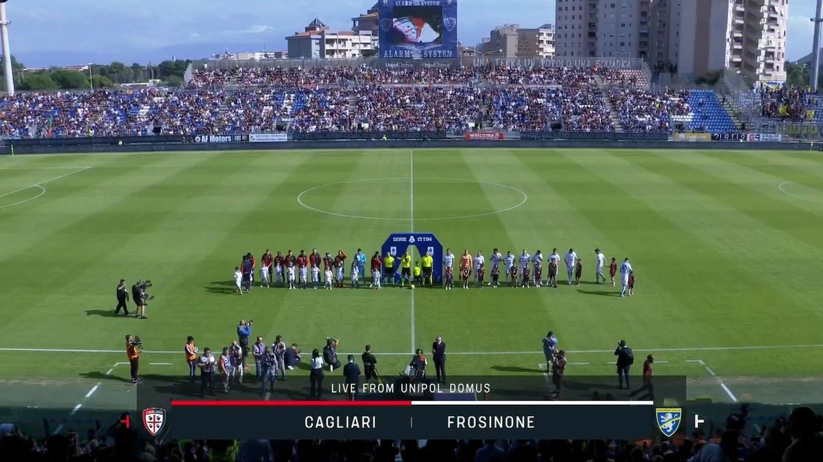 Full Match: Cagliari vs Frosinone