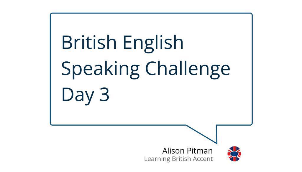 LearnBritaccent's tweet image. Are you enjoying the British English Speaking Challenge?

Read more 👉 lttr.ai/ADUiq

#speakingchallenge #BritishEnglish #SpeakEnglish #English #RPBritishAccent #Pronunciation #PracticeSpokenEnglish
