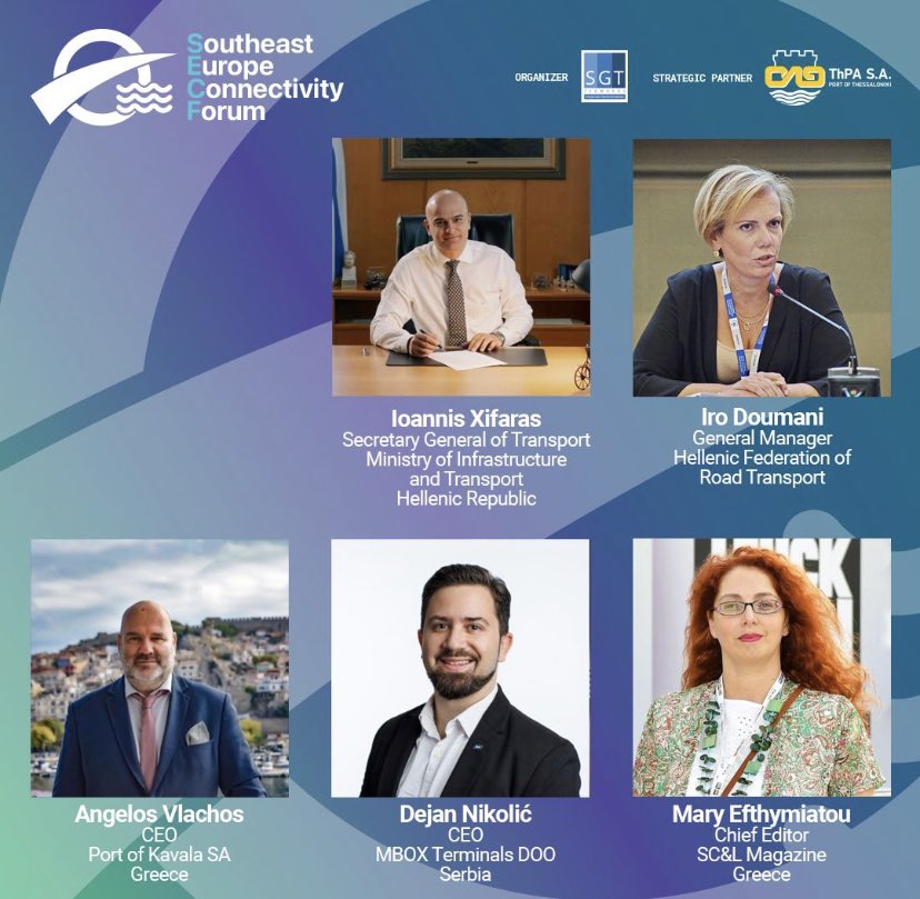 Next week is all about #growth through regional #connectivity!
See you on Tuesday 01.11 in the beautiful city of Thessaloniki!
Save your seat at: lnkd.in/dZnk3iHv

#OFAE #SECF #SEEConnectivity #Sustainability #Innovation #IntermodalTransport #RoadTransport #Logistics