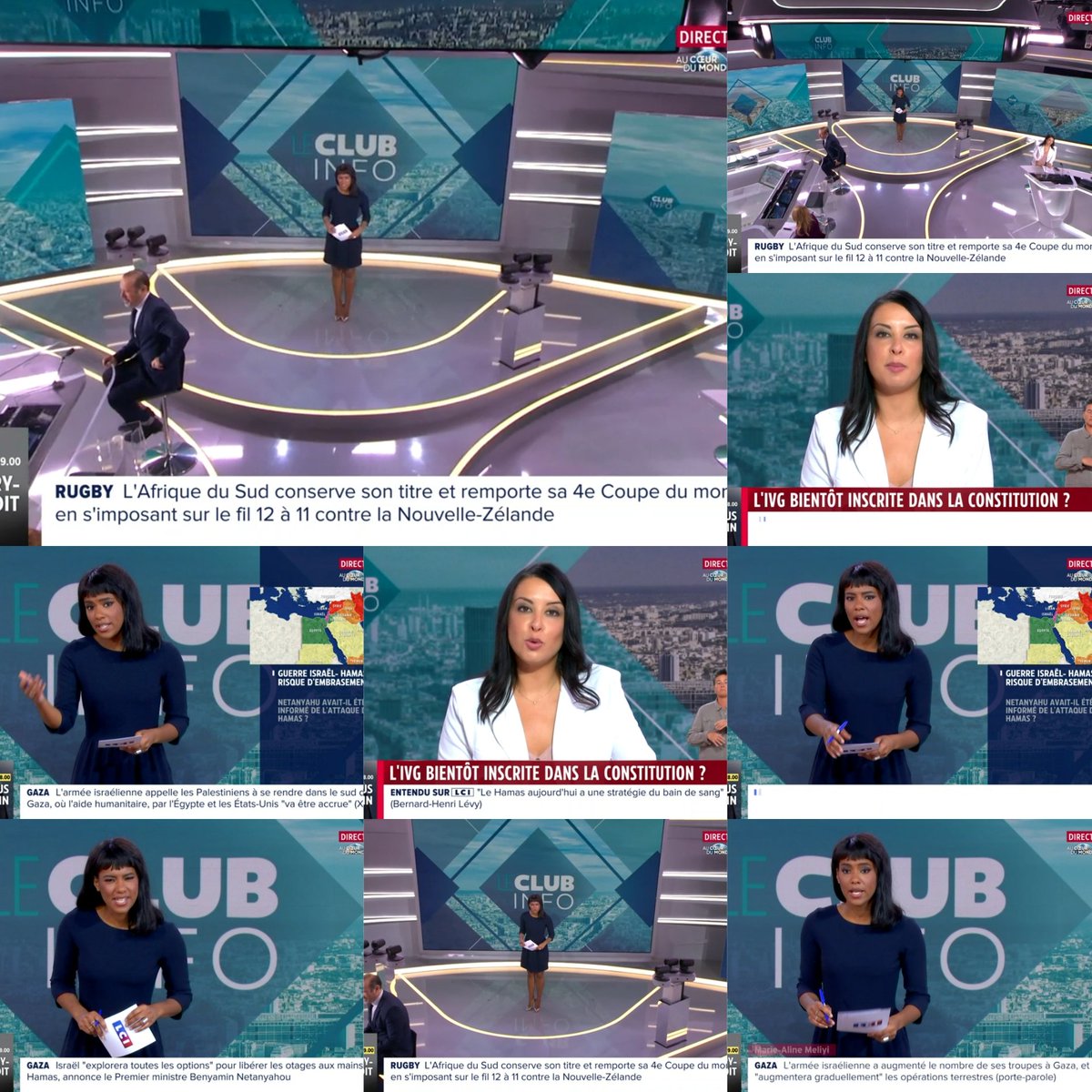 Point sur l'info à 16h00 avec la lumineuse @LydieHarrouche dans #LeClubInfo avec la pétillante @MAMELIYI sur @LCI canal 2️⃣6️⃣ 🥰🤗🙏🥰