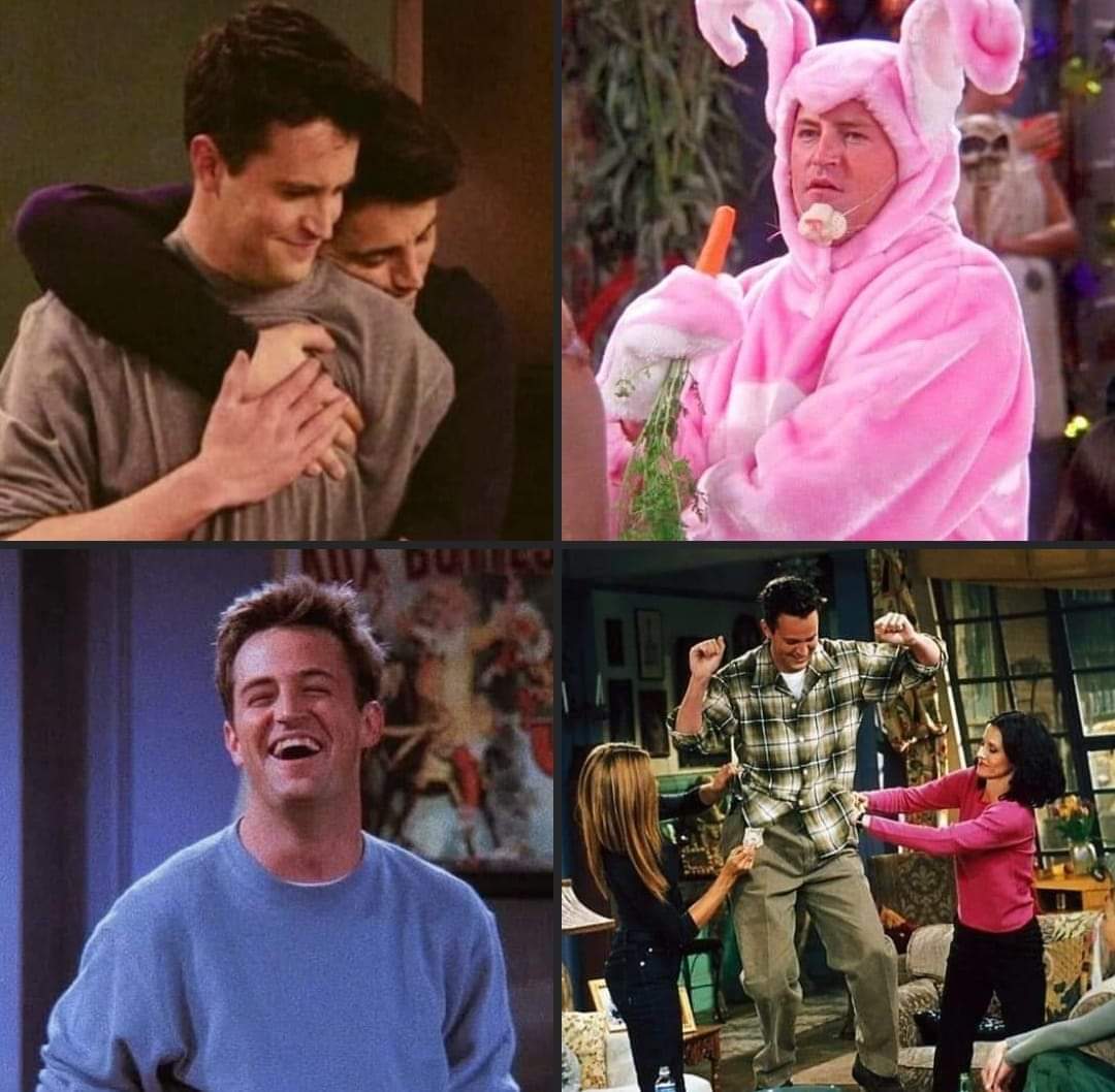 ItsShowTime_e's tweet photo. Thanks for the smiles you gave when we needed it 💖

Matthew Perry // Chandler Bing https://t.co/zHoFBLRU6t
