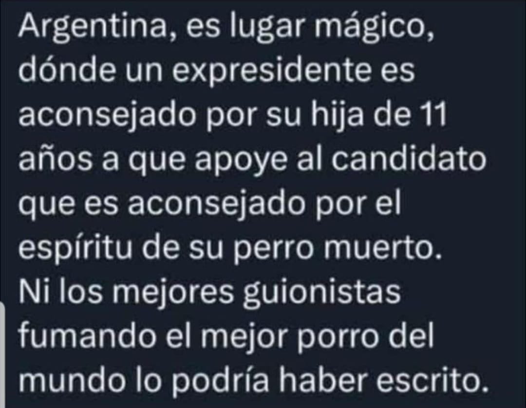 Me llegó por wasap.