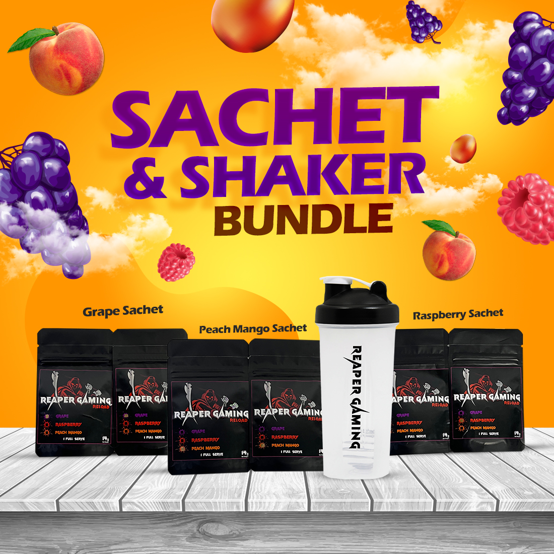 Don't know which one to get, try our sachet &amp; shaker bundle and have to best of everything