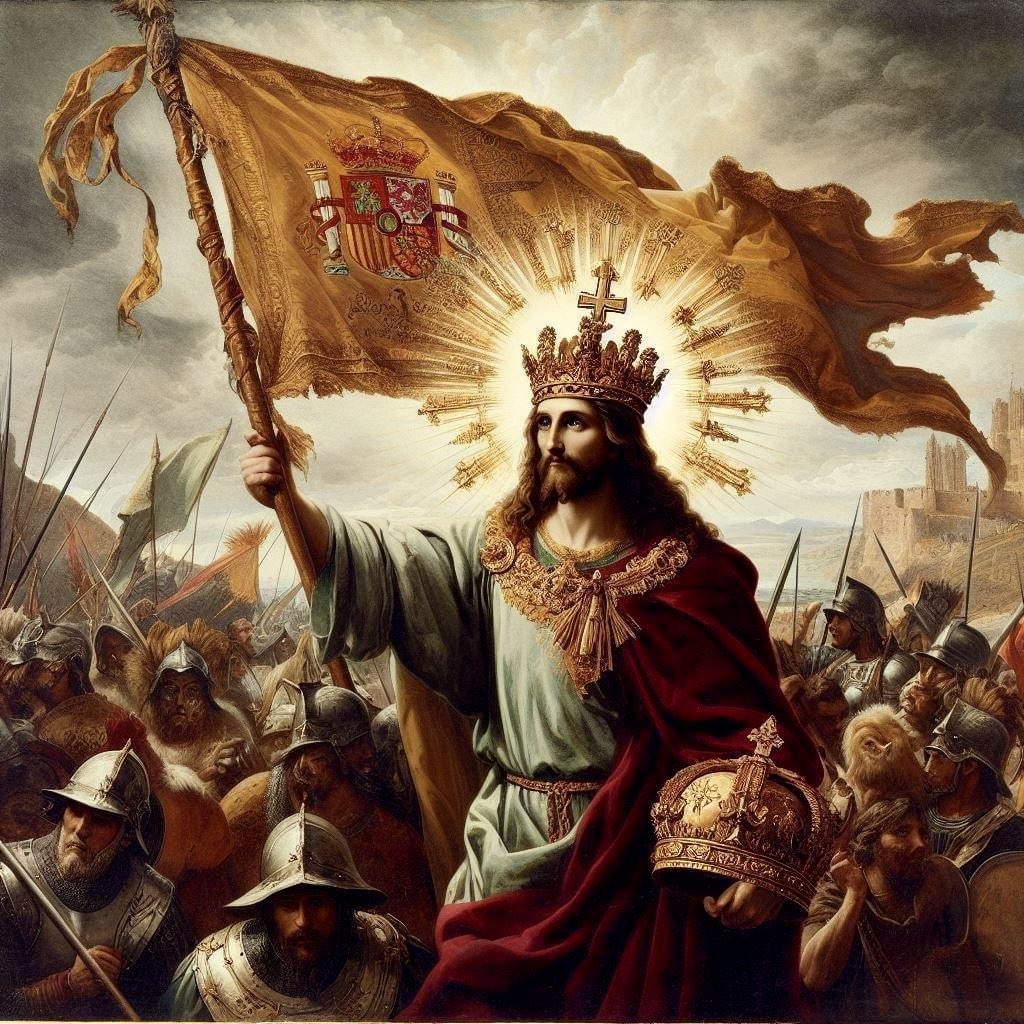 Today is the Catholic feast of Christ the King in the traditional calendar. Why is it on the the LAST Sunday in October? In order to connect the kingship of Christ as PRECEDING the generation of saints for the Feast of All Saints on Nov 1. King ➡️ Kingdom of Saints