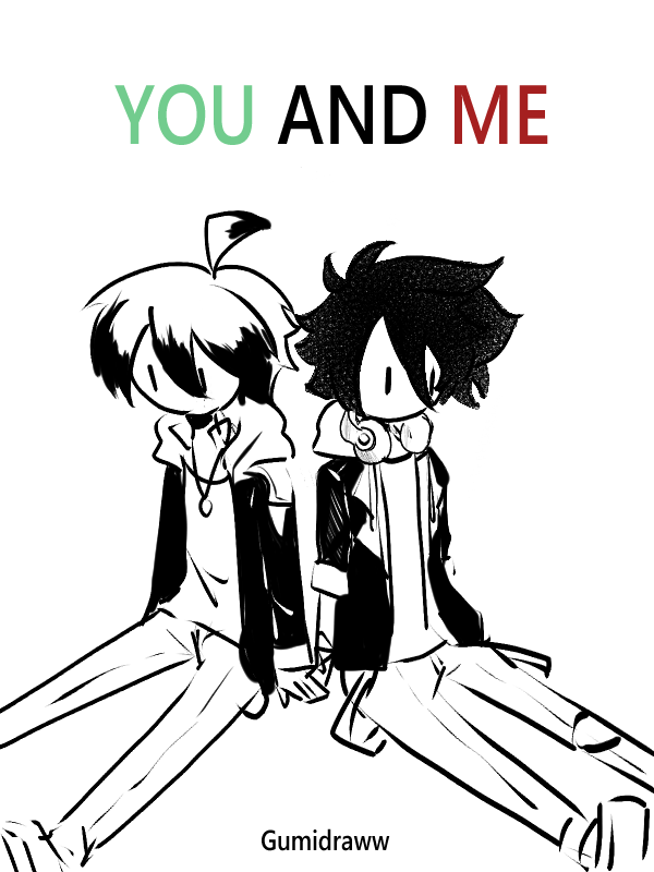 Gumidraww's tweet photo. I didn't post it yet here, this is the english translation for 25HBD! The theme was "Everything is a matter of perspective!" and the constraint : "Create an optical illusion."
I used my OCs from my personal project, Noah and Alexis, I hope that you'll enjoy it! 🫶

4/12 https://t.co/HNDkVxoMEM