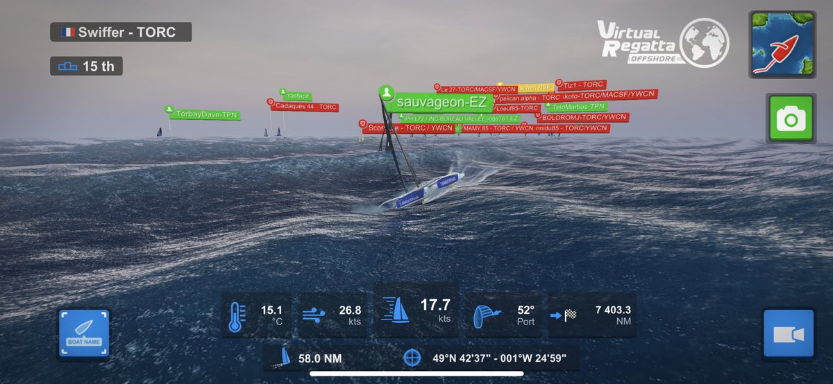 Swiffer (@swiffer_torc) on Twitter photo Ça raccroche les crampons sur la @TransatJV sous les couleurs de <a href="/VoileBanquePop/">Voile Banque Populaire</a> ! 🔵⚪️
Force aux sangliers du <a href="/TorceSailing/">Torc eSailing / YWCN</a> 🐗🚀 Ça raccroche les crampons sur la @TransatJV sous les couleurs de <a href="/VoileBanquePop/">Voile Banque Populaire</a> ! 🔵⚪️
Force aux sangliers du <a href="/TorceSailing/">Torc eSailing / YWCN</a> 🐗🚀