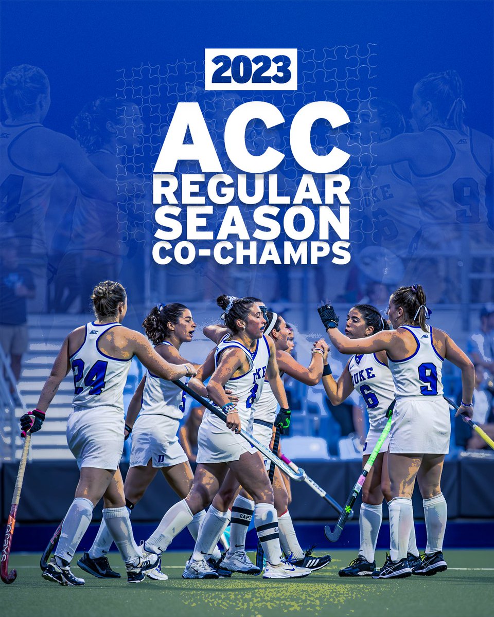 DukeFH's tweet image. For the second time in program history, we take home a share of the 2023 ACC regular season title 😈🏆 #DukeTrue