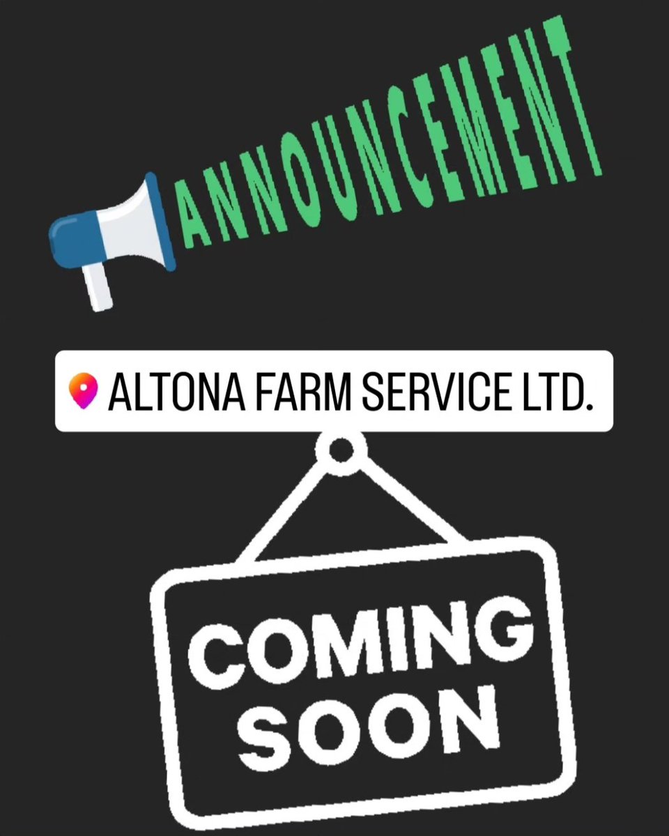 AFS_farm's tweet photo. We are excited to announce that we will be adding the following brands to our line up for the 2024 season!
Stay tuned for more details!
#afs #altonafarmservice @ariens @gravelymowers https://t.co/BhoFBfNIDi