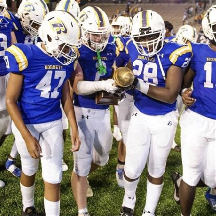 Beauregard Recruiting (@recruithornets) on Twitter photo Game 9 Rush yards leaders:
2026 RB <a href="/Tae_Foreman/">Kentavious Foreman “Tae Foreman”</a>: 11 car, 109 yds 2 TD
2024 RB <a href="/Tarverjacori11/">Jacori “Tahoe” tarver</a>: 8 car, 79 yds 2 TD
2024 QB <a href="/moulton_trent/">Trent Moulton</a>: 5 car, 68 yds 1 TD
<a href="/BgHS_Football_1/">Beauregard_HS_Football_Official</a>
#BuiltByBeau #TheClimb Game 9 Rush yards leaders:
2026 RB <a href="/Tae_Foreman/">Kentavious Foreman “Tae Foreman”</a>: 11 car, 109 yds 2 TD
2024 RB <a href="/Tarverjacori11/">Jacori “Tahoe” tarver</a>: 8 car, 79 yds 2 TD
2024 QB <a href="/moulton_trent/">Trent Moulton</a>: 5 car, 68 yds 1 TD
<a href="/BgHS_Football_1/">Beauregard_HS_Football_Official</a>
#BuiltByBeau #TheClimb