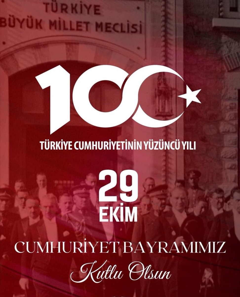 🇹🇷 Ne Mutlu Türküm Diyene 💯
#CumhuriyetBayramıKutlu #CUMHURIYETİMİZ100Yaşında